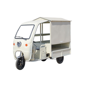 2023 Mobile Food Cart Stainless Steel Ice Cream Carts China Electric Cargo Trike For Sale