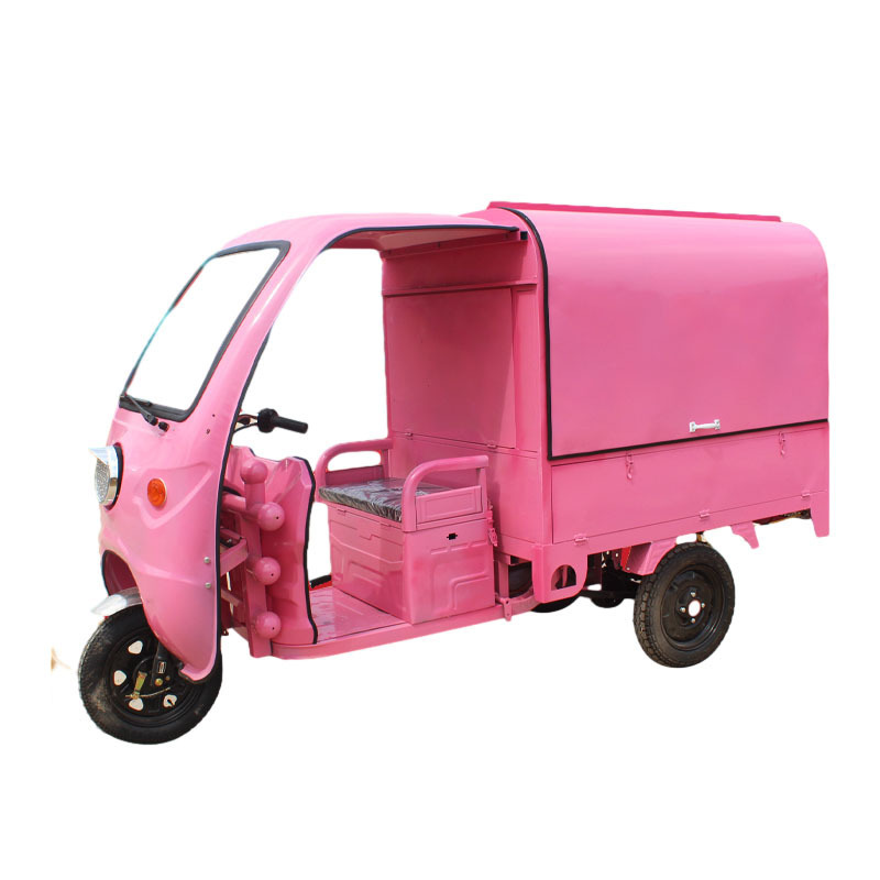 Hot selling multi-functional electric tricycles food truck Coffee milk tea drink truck