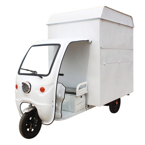 china manufacturer custom full used burger food carts with mobile kitchen pizza electric tricycle