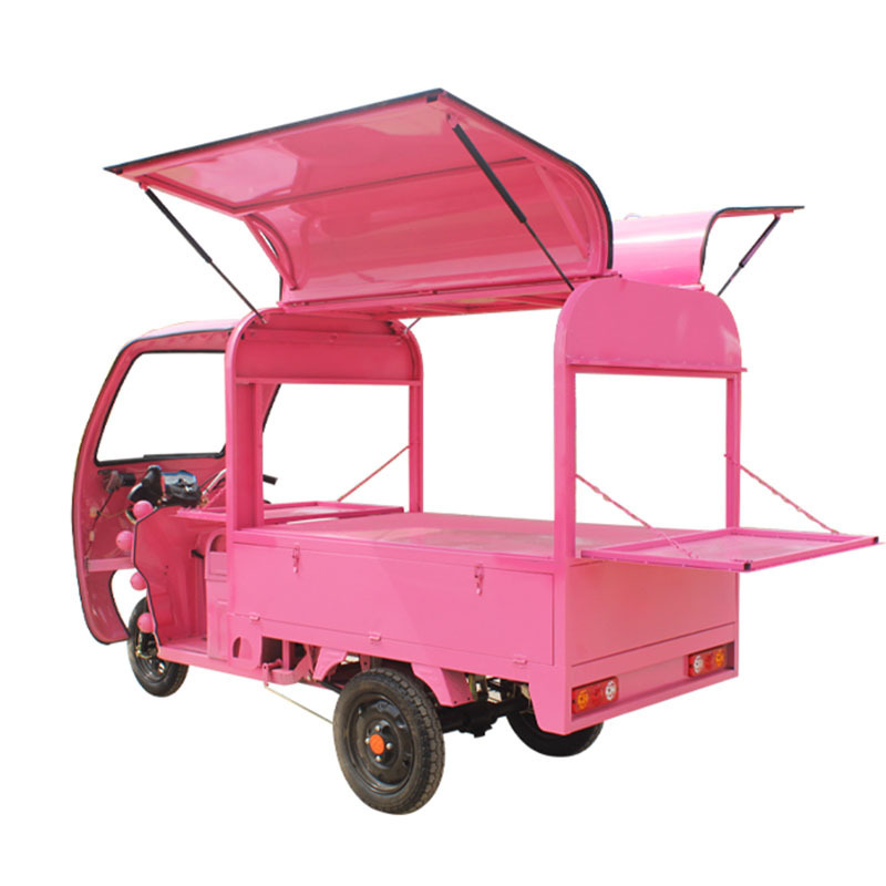 Best Supply For Street Mobile Fast Food Truck Food Trailer Coffee Van Beer Bar Electric Tricycle Food Truck For Europe