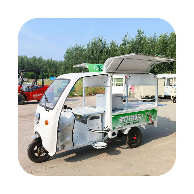 ice cream van tuk tuk electric Food Truck Coffee Shop Ice Cream Food Tricycle truck Sale in USA