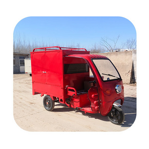 Outdoor mobile bar tricycle ice cream snack cart