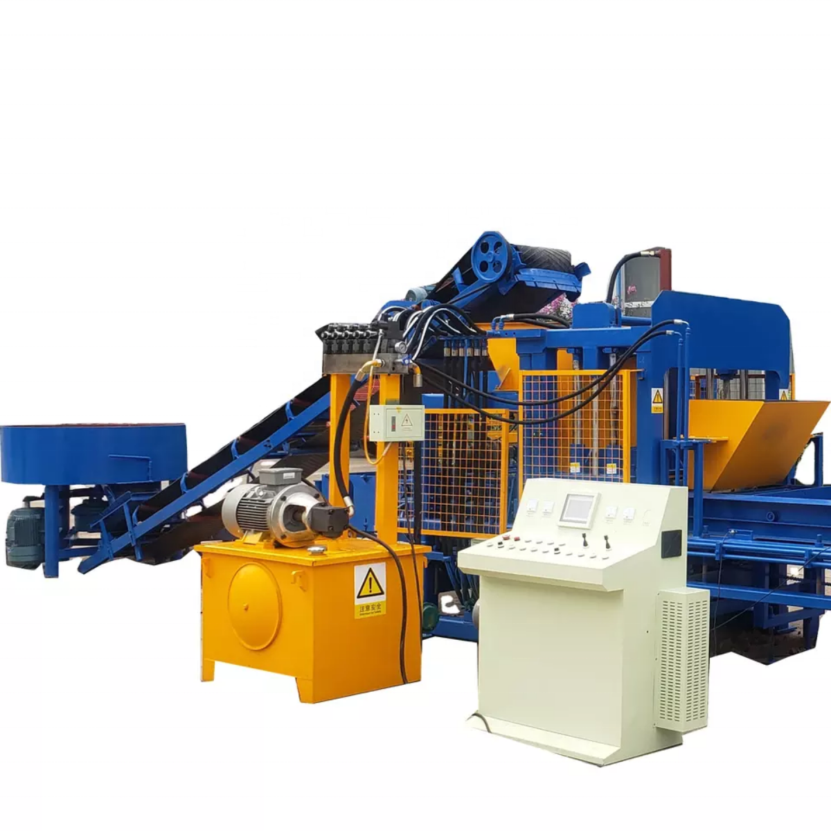 Promotion  price  QT4-15  automatic brick machine 6 inches concrete block maker