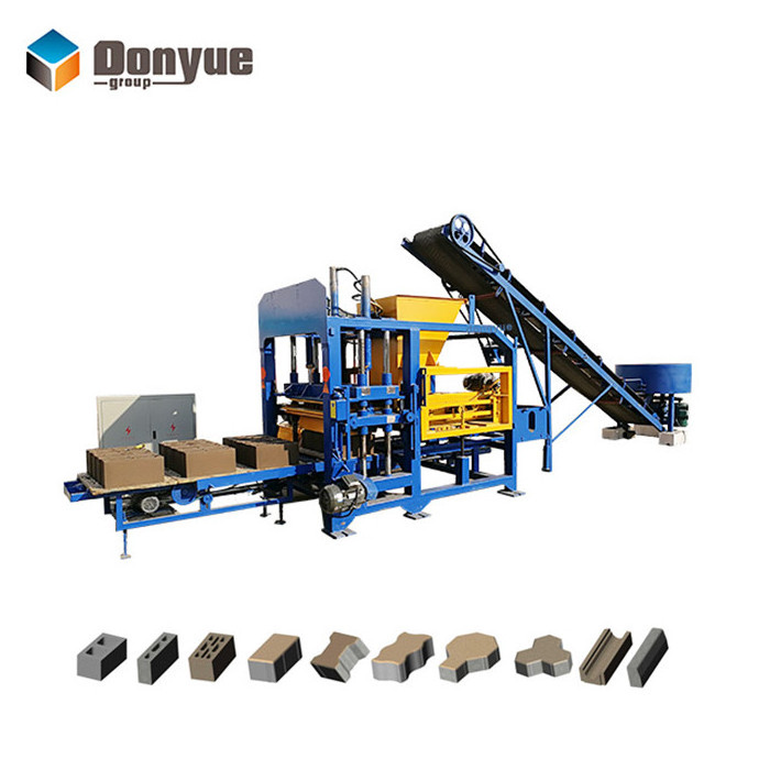 Promotion  price  QT4-15  automatic brick machine 6 inches concrete block maker