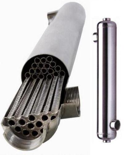 SS316 Stainless Steel Tubular Heat Exchanger Industrial Condenser oil cooler titanium shell and tube  Heat Exchanger