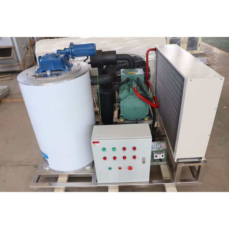 High reliable high quality Energy saving 1t 2t 3t 5t 10t 15t 20t 25t 30t Seawater flake ice machine for boat