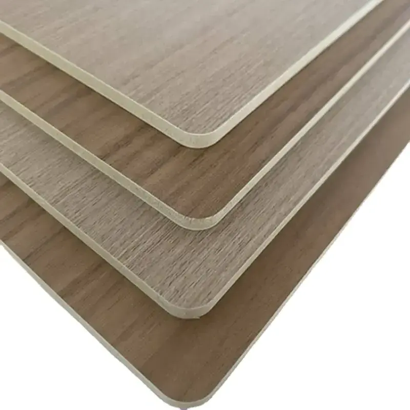 Panels Bamboo Charcoal Wood Veneer Board Pvc Bamboo Wood Veneer For Interior Decoration