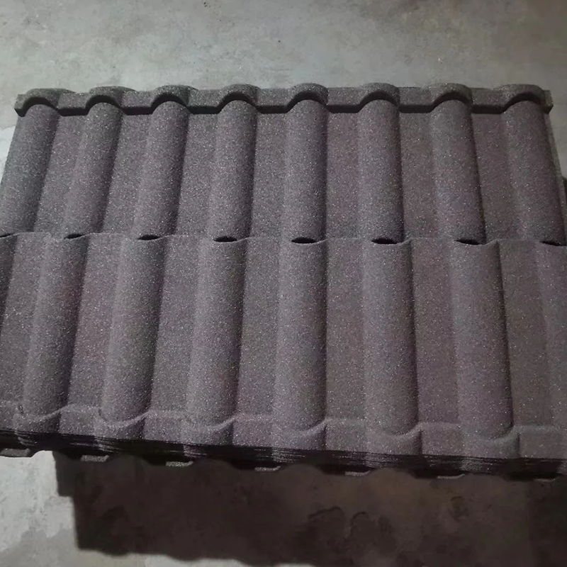 Wear Resisting Plastic Roof Tile Stone Coated  Metal Roof Tile Synthetic Resin Roof Tile