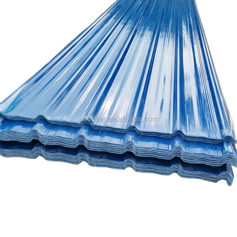 factory wholesale UPVC Wavy tile roof panel plastic roof shingles Plastic roof panel