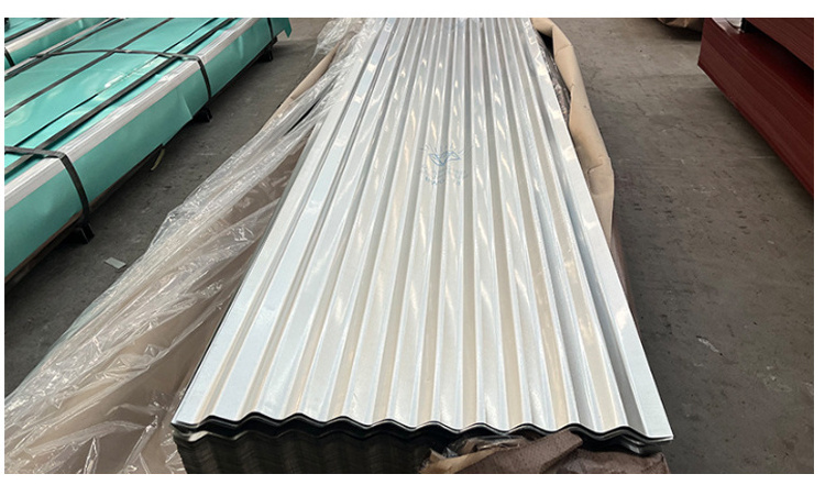 Galvalume Steel Sheet Corrugated Aluminized Steel Sheets Aluzinc Coated Steel Roofing Plate