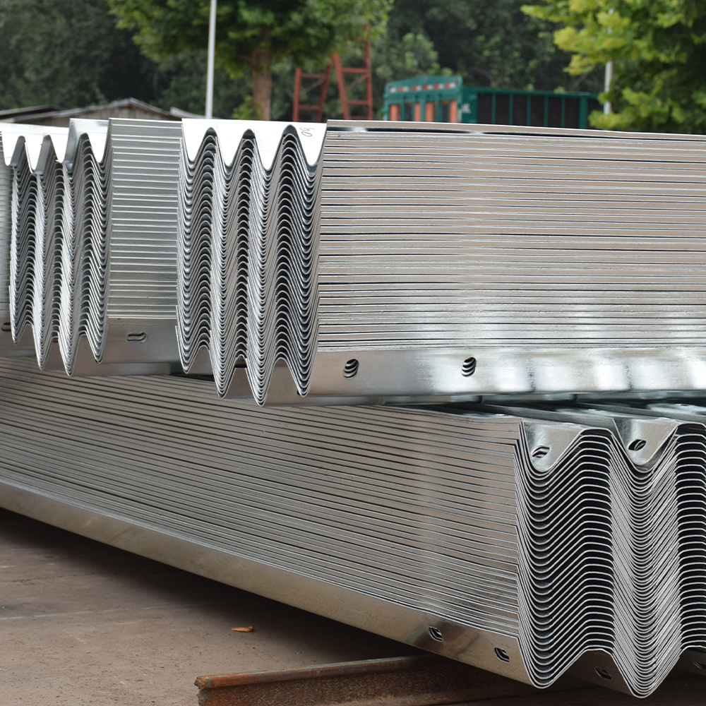 Galvanized W Beam Road Traffic Highway Guardrail Highway Guard Rail Price Driveway Barrier