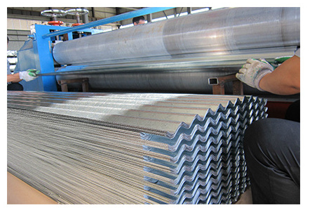 Galvalume Steel Sheet Corrugated Aluminized Steel Sheets Aluzinc Coated Steel Roofing Plate