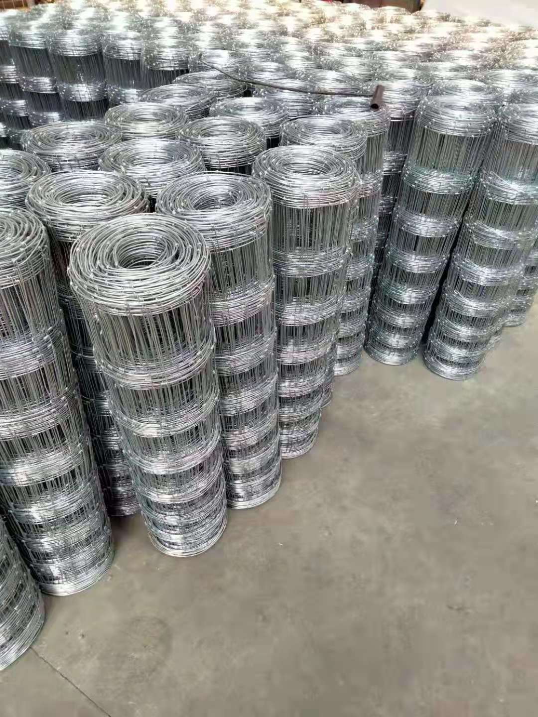 heavy duty fixed knot woven wire field game fence  Galvanized Sheep Farm Fence Factory Price 2.2mm 2.5mm 2.7mm wire farm fence