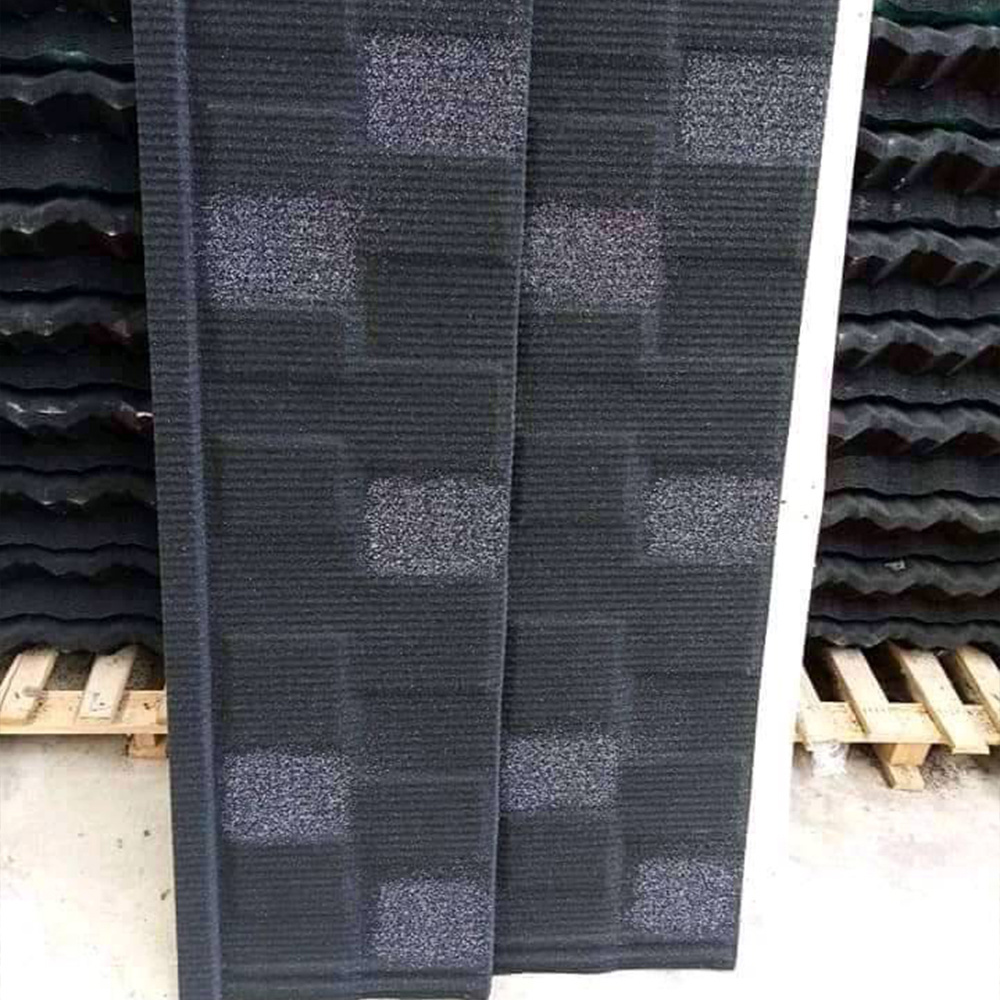 Professional Porcelain Roof Tiles Solar Roofing Slate Tiles Stone Coated Metal Roof Tile