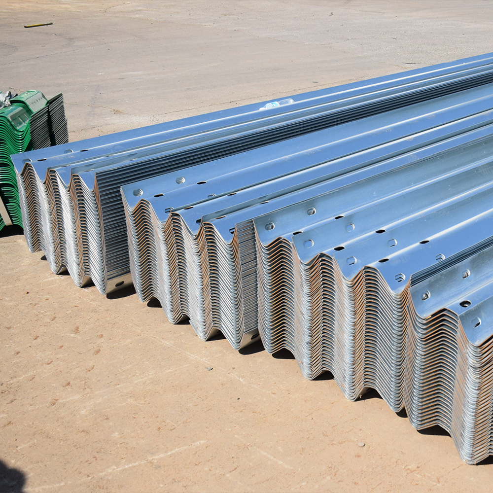 Galvanized W Beam Road Traffic Highway Guardrail Highway Guard Rail Price Driveway Barrier