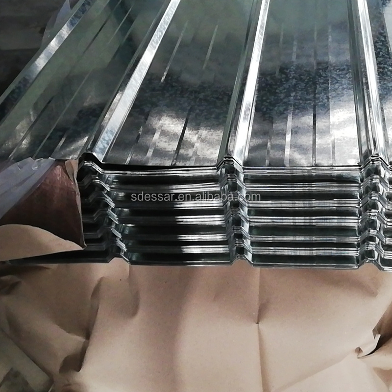 0.14mm 900/800mm Galvanized Sheet Metal Roofing Corrugated Steel Sheet Zinc Galvanized Corrugated Steel Roofing Sheet