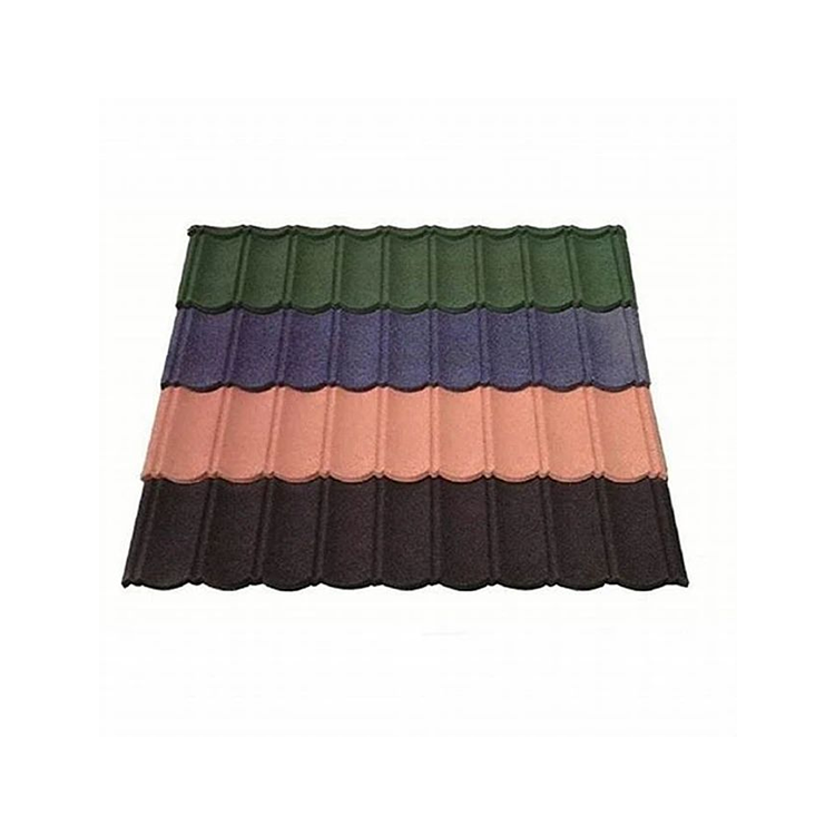 In Stock Roof Tiles Solar Cells Stone Coated Metal Roof Tile French Roof Tile