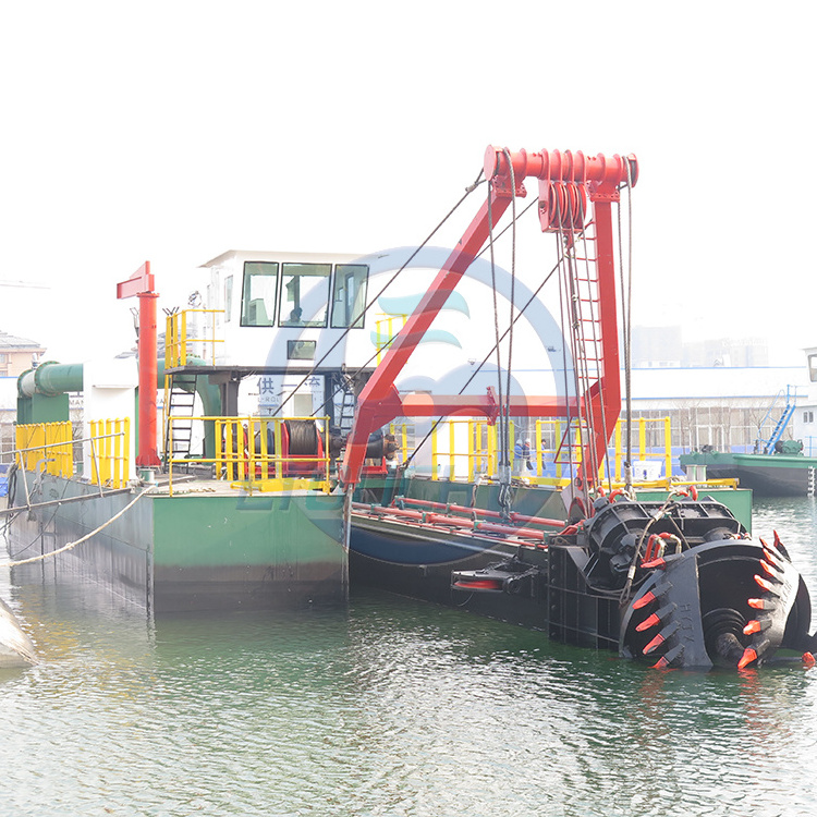 river sand gravel cutter suction dredger dredging mining equipment machine