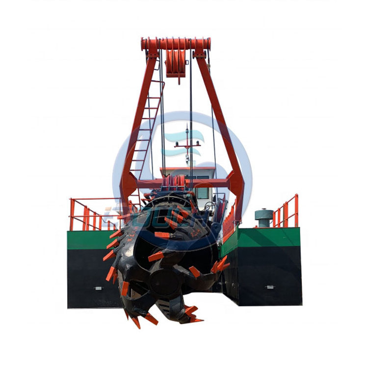 Good quality river sand gravel cutter suction dredger dredging mining equipment machine