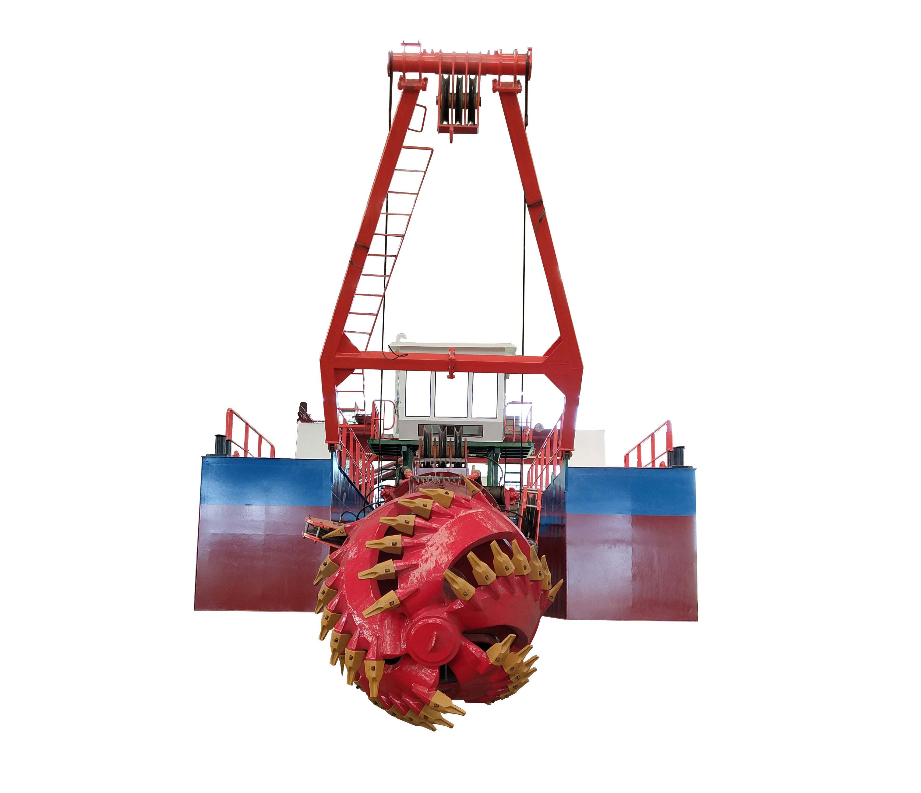 Good quality river sand gravel cutter suction dredger dredging mining equipment machine