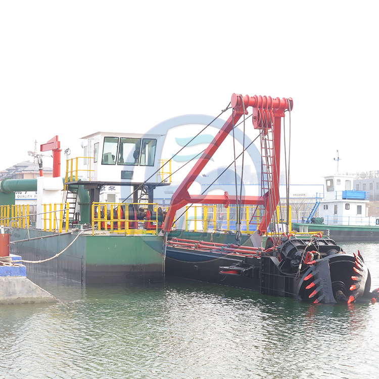 river sand gravel cutter suction dredger dredging mining equipment machine