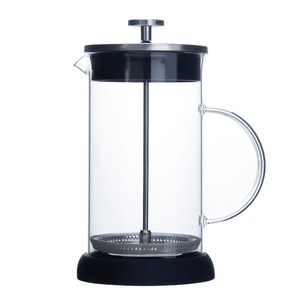 Best-selling Easy Clean Borosilicate Glass Tea Kettle French Press Coffee Maker Hand Brewing Pot