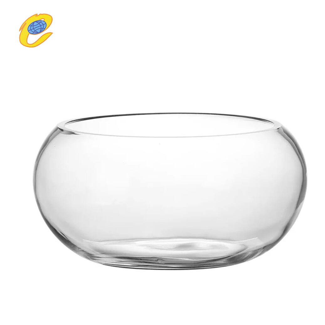 Glass Fish Bowl, Globe Vase Center Piece, Round Flower Vase Hydroponic Vase