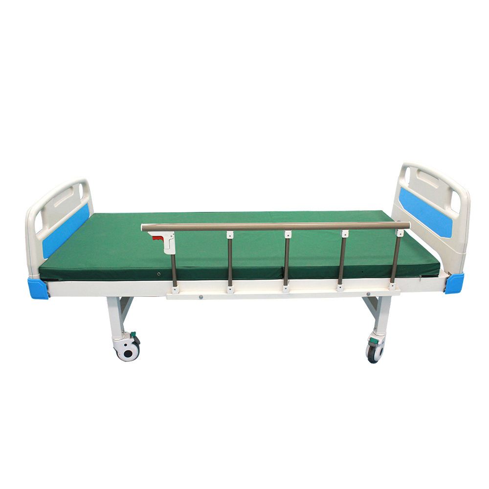 Hospital Furniture Single Crank Manual Hospital Bed Thickened Aluminum Alloy Medical Hospital Bed