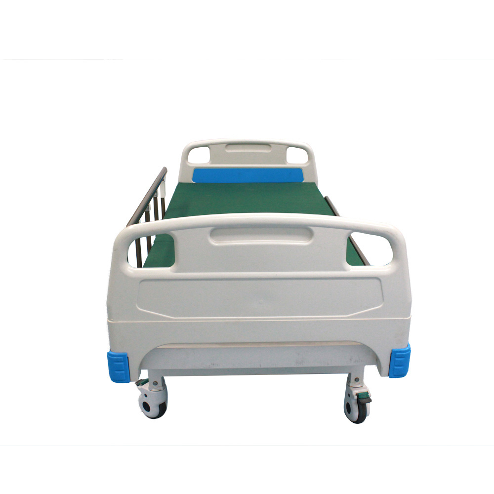 Hospital Furniture Single Crank Manual Hospital Bed Thickened Aluminum Alloy Medical Hospital Bed