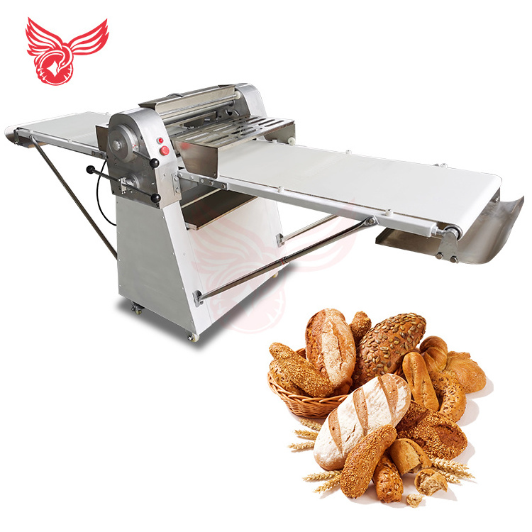 Commercial Pastry Food Pizza Noodles Dough Sheeter Machine/Croissant Production Line Snack Making Bakery Machine Dough Sheeter