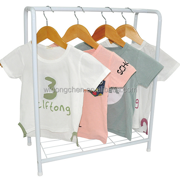 Portable baby clothes rack