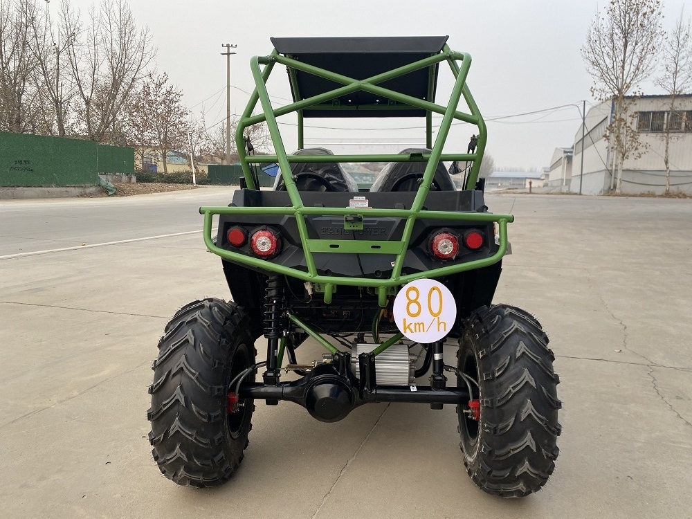 Fangpower EEC CE 2 seat off road 72v electric utility vehicle quad bike BUGGY 4 wheeler 4x2 SSV UTV all terrain vehicle