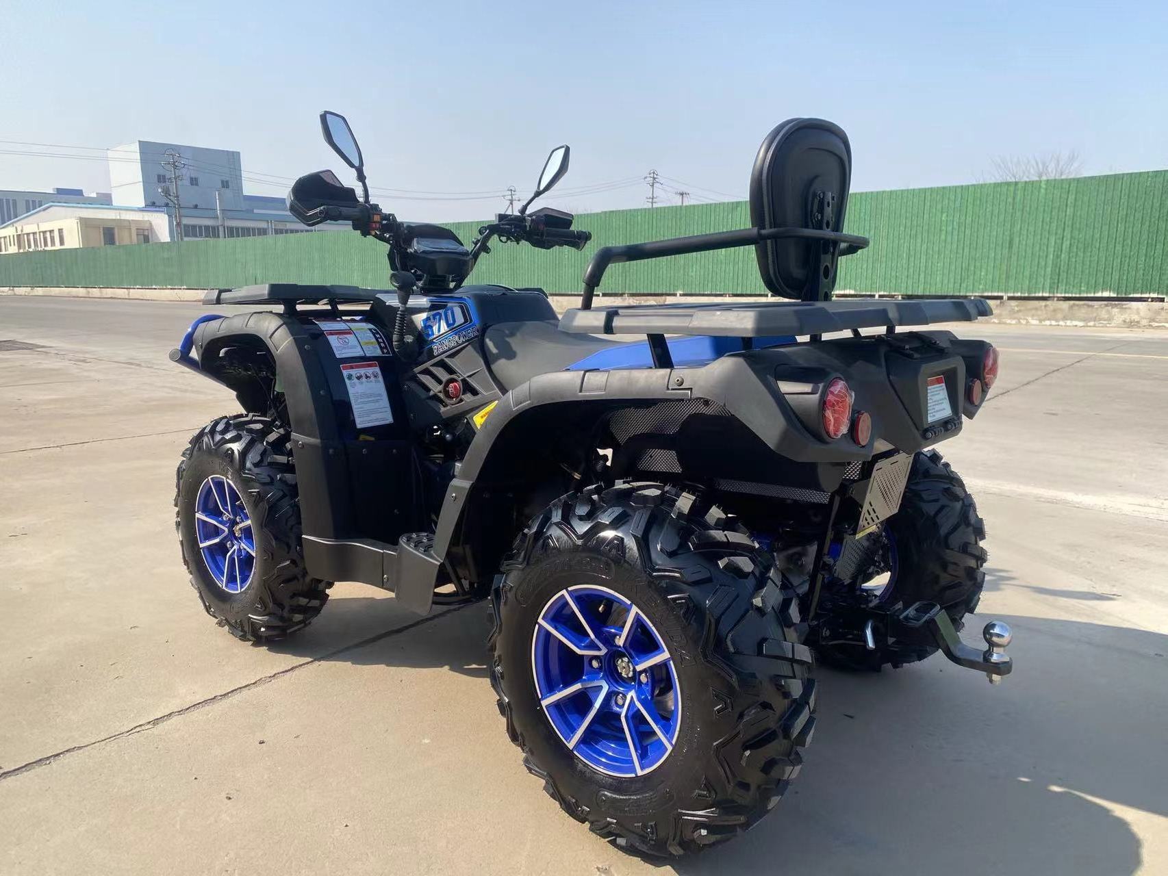 hot sale 2024 new model 500cc 570cc  4x4 atvs utvs Off-Road Sightseeing Suitable For Adults 4 Wheels Quad bike