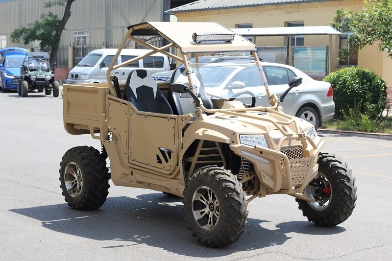 Fangpower high quality 400cc go carts gas powered 2 seat dune buggies farm utv utility vehicle