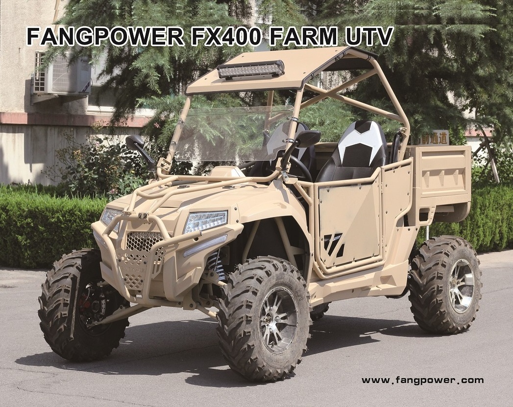 Fangpower High quality off road side by side 4x2 4x4 300cc 400 500cc dune buggy utility vehicle farm utv EPA CE