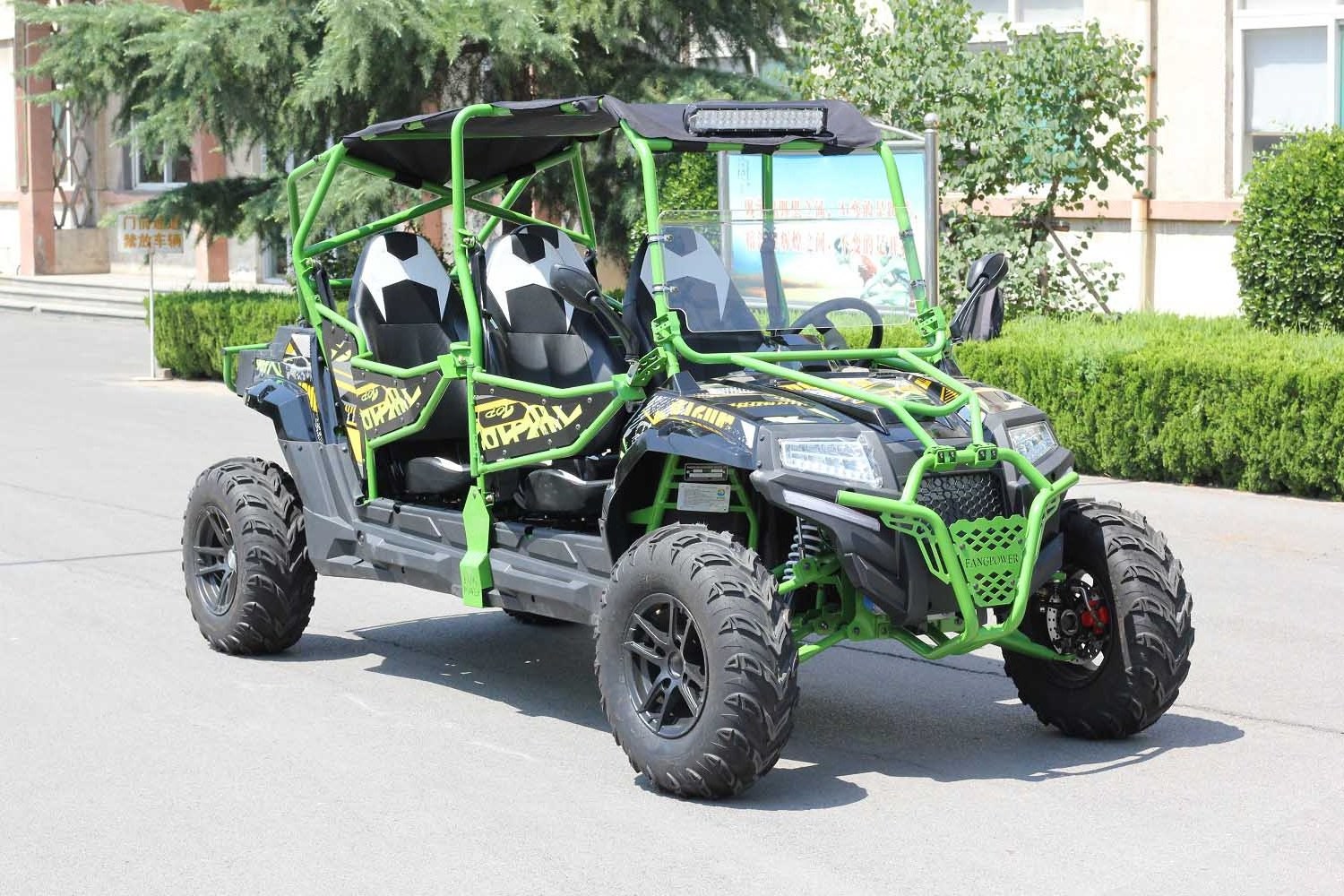 Fang power hot sale FX400 predator 4 seater side by side 4x2 400cc utv atv dune buggy with EPA CE