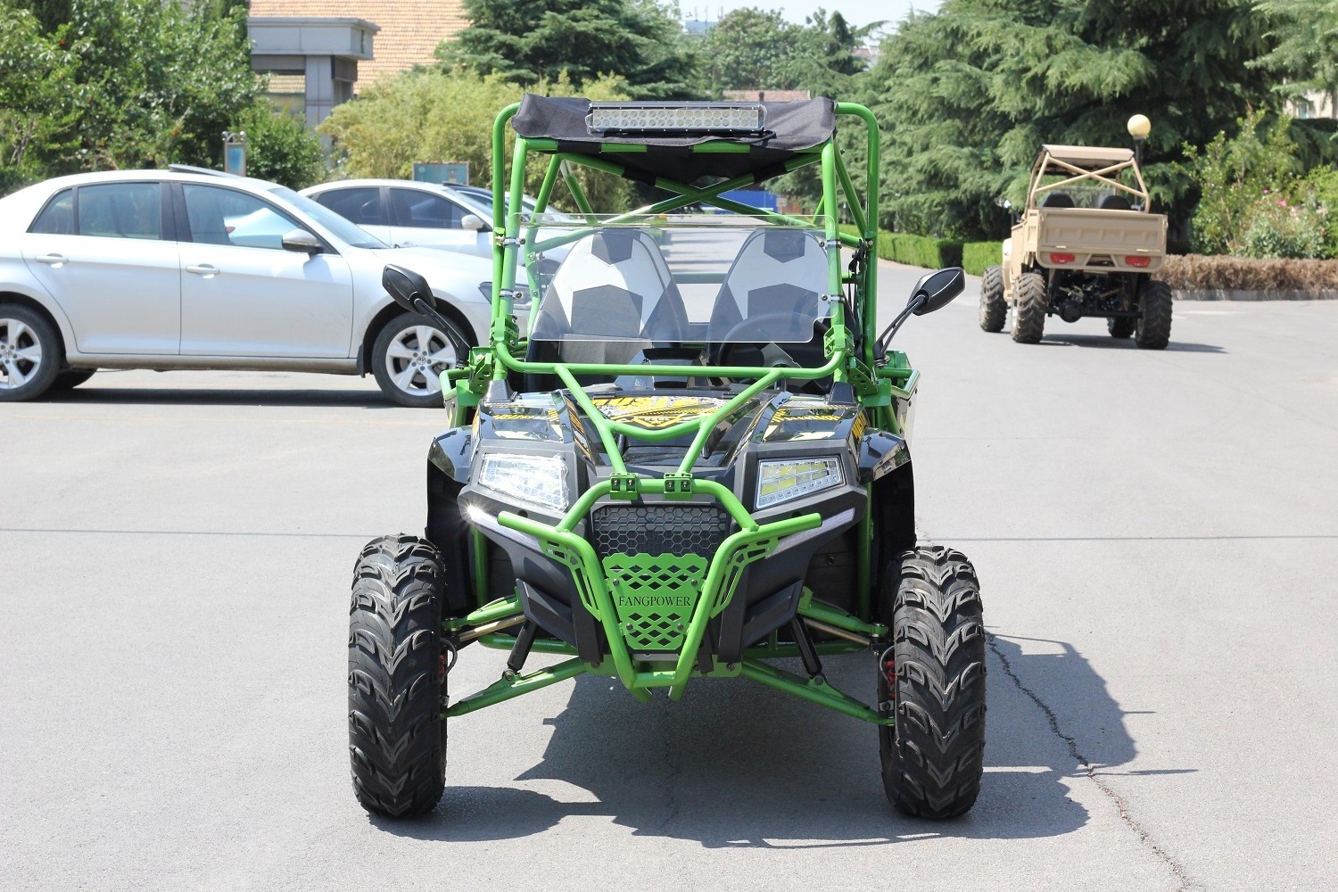 Fang power hot sale FX400 predator 4 seater side by side 4x2 400cc utv atv dune buggy with EPA CE