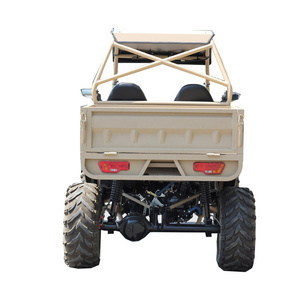 Off road vehicle  farmer atv kids 4 wheeler side by side 400CC farm atv  utv with electric dumping bed