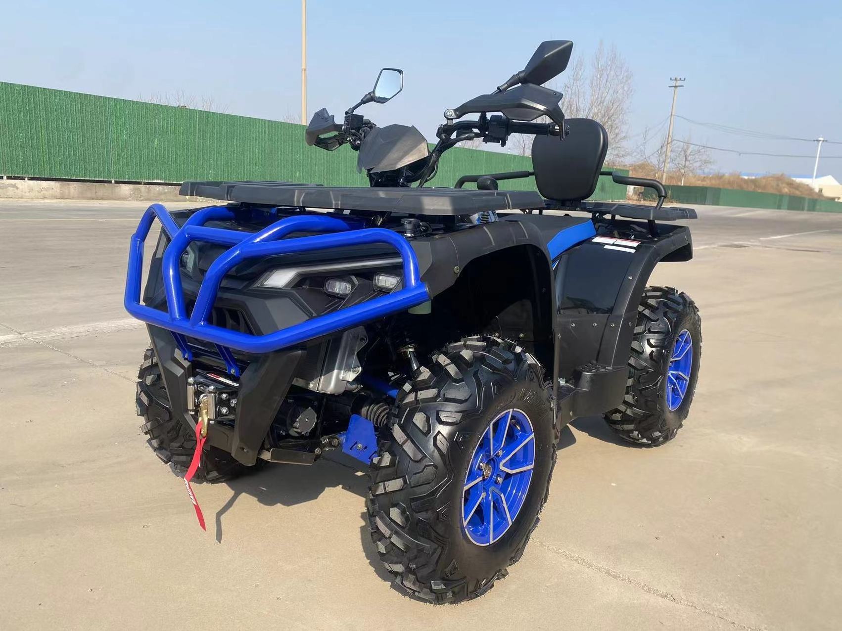 2024 newly design 4 wheeler retail high quality 570cc quad bike  ATV CVT engine.atvs & utvs