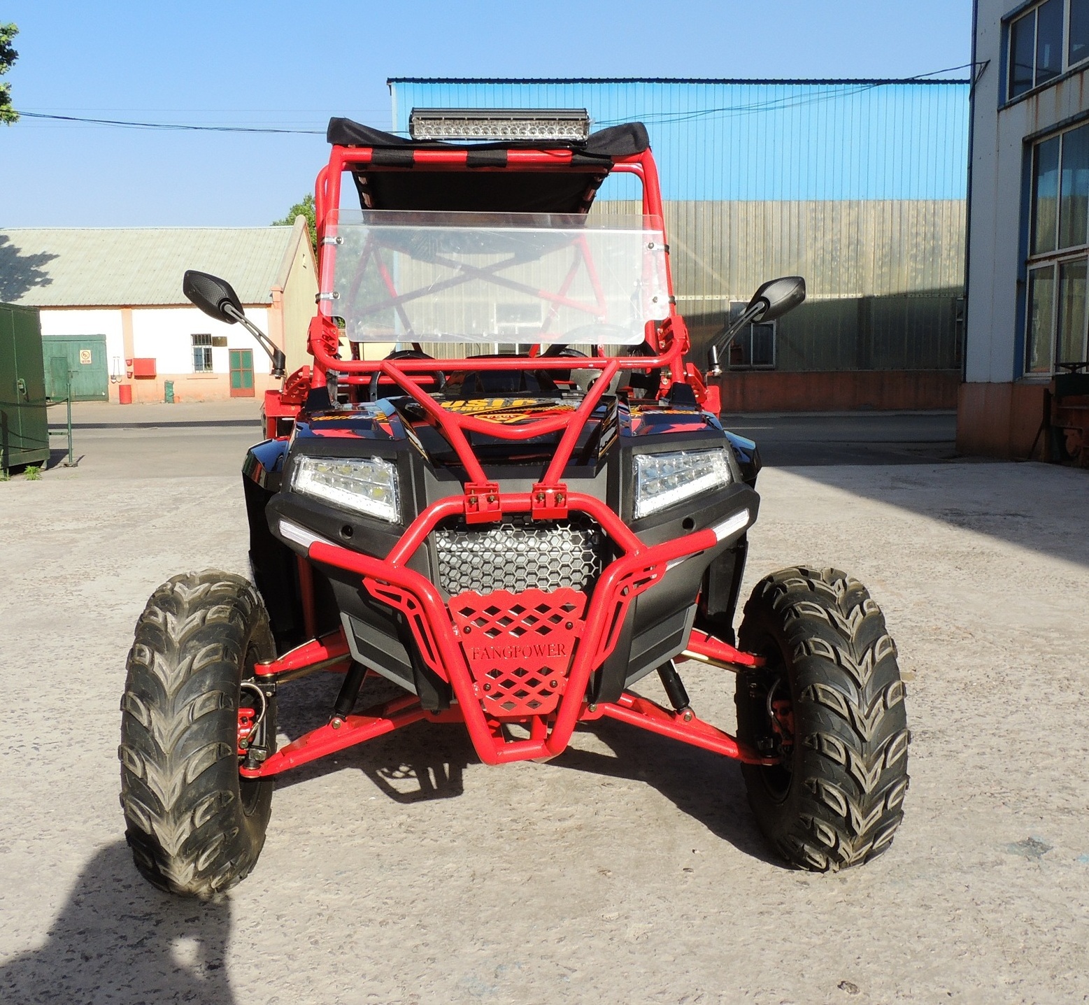 wholesale utvs&atvs cheap price  factory direct 4X2 4 seats Fang power 400CC dune buggy  UTV SSV