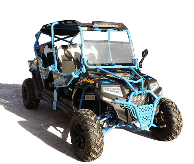 Fangpower 400cc side by side tourists 4 seater utv street legal offroad dune buggy 4x4