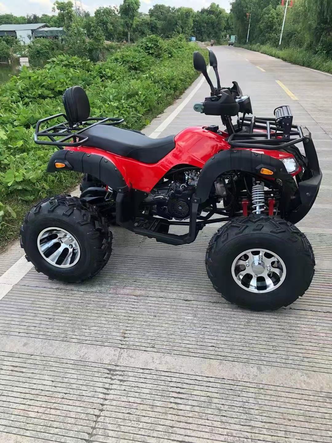 Optional atv accessories cheap quad bike atv 200cc 150cc 125cc 4 stroke motorcycle 4 wheels four wheeler automatic atv