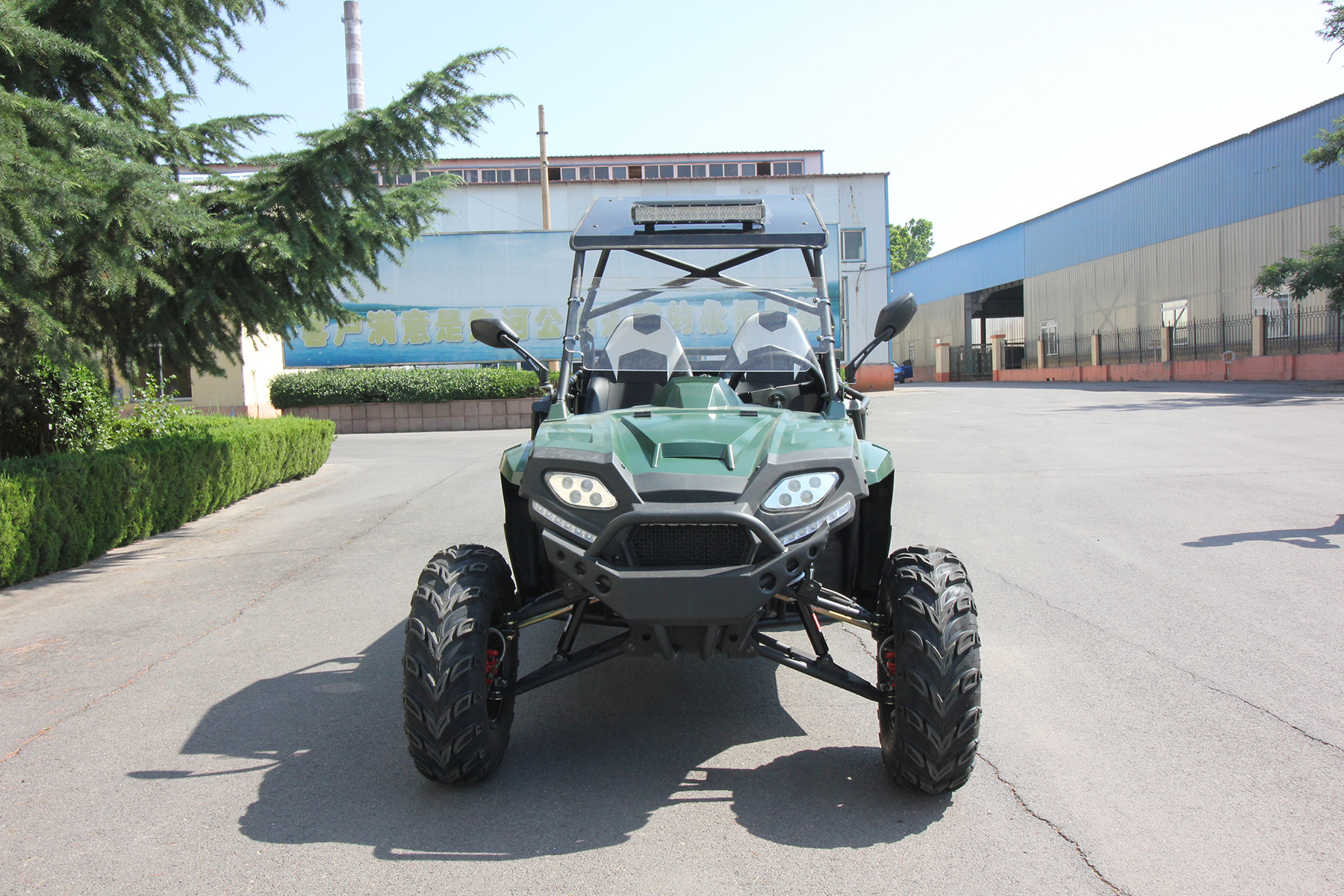 Fang power 400cc farm buggy off-road youth  side by side 4x4 4x2  factory wholesale  utv with electric dumping bed