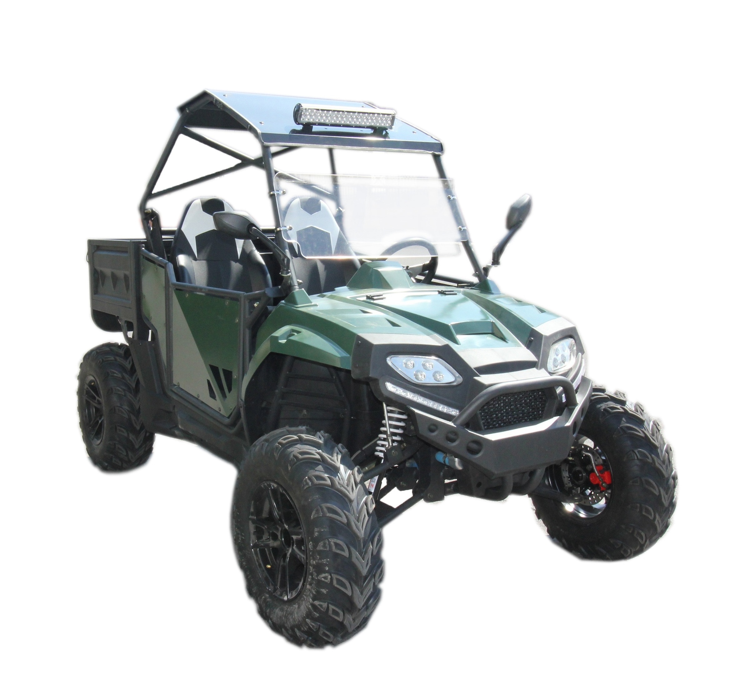 Fang power 400cc farm buggy off-road youth  side by side 4x4 4x2  factory wholesale  utv with electric dumping bed