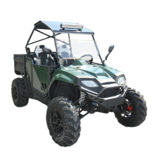 Fang power 400cc farm buggy off-road youth  side by side 4x4 4x2  factory wholesale  utv with electric dumping bed