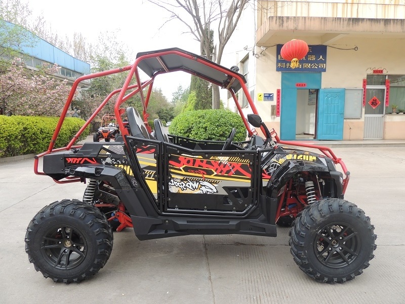 Fangpower shaft drive transmission system gas/diesel fuel 400cc kids adults go kart off road dune bugy utv