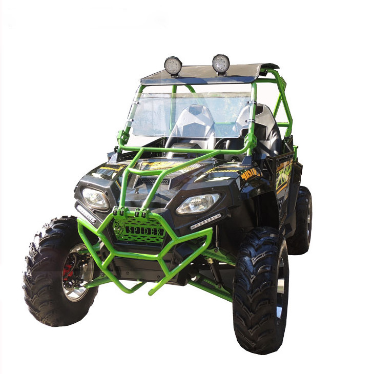 Fangpower Four wheel motorcycle cheap side by side 4x2 kids adults gas powered utv 250cc off road buggy