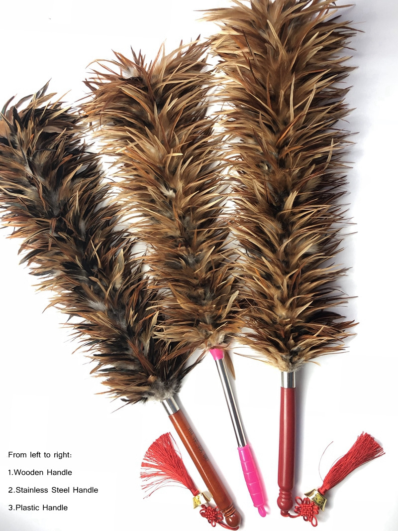 Factory Price Chinese Chicken Feather Duster For Cheap Sale