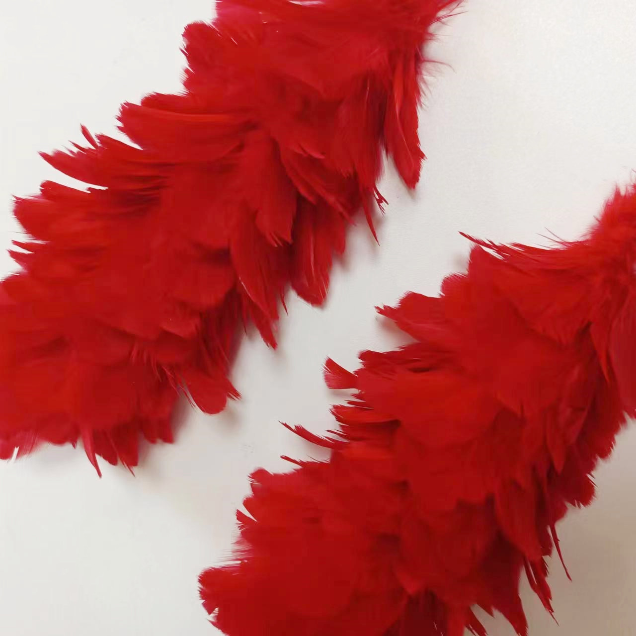 High Quality 6-8'' 15-20cm Natural Dyed Floral Picks Feather Flowers Hand Made Feathers Headdress decoration for Hats decor