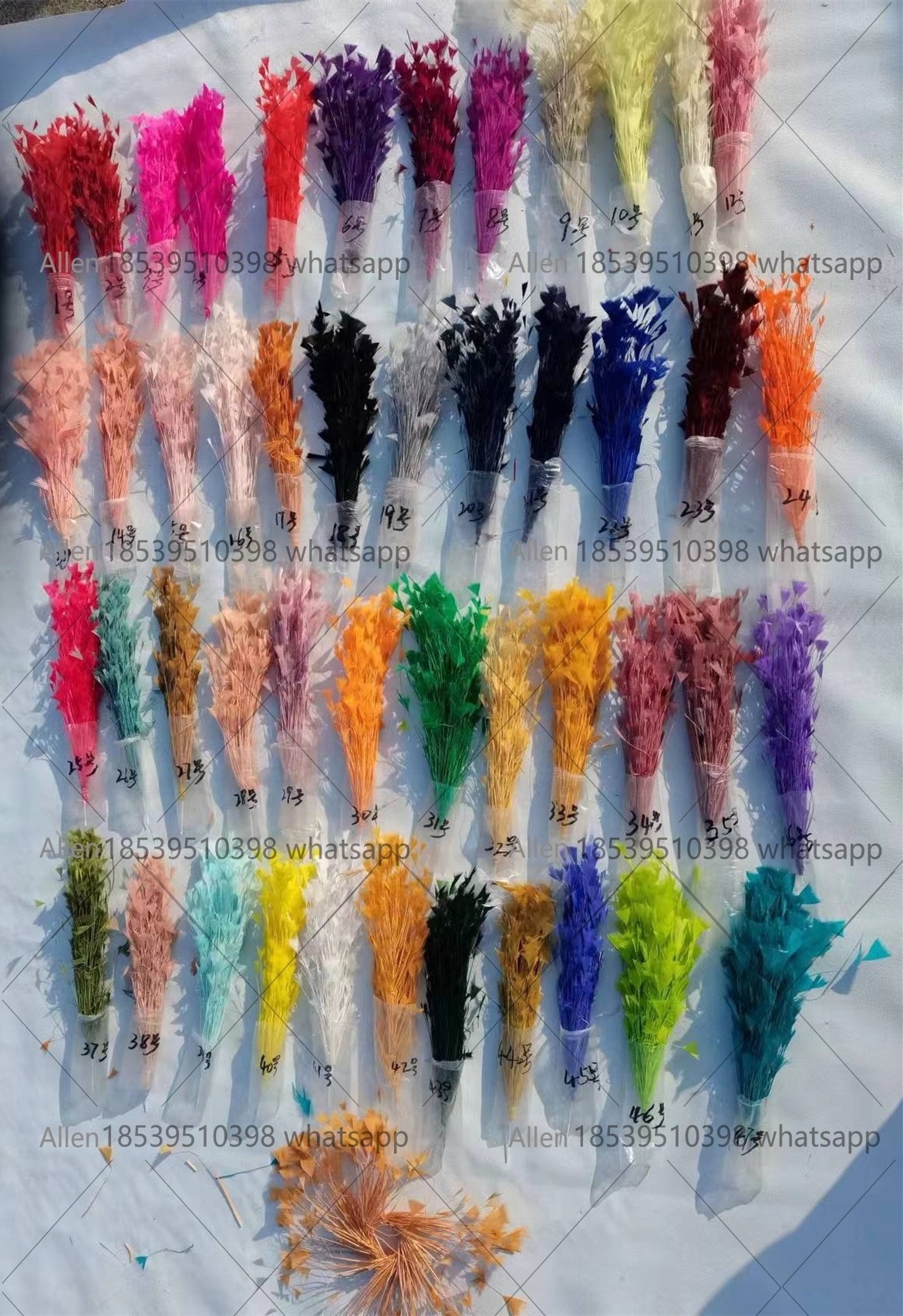 Wholesale Natural Turkey Feather Flower Mount Bouquet- Feather Floral Picks For Millinery Fascinator Hat  Decor